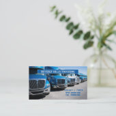 CARTE DE VISITE des camions bleus OTR (Debout devant)