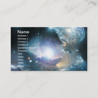 Carte De Visite Des cendres des premières étoiles