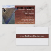 Carte de visite des chartes de pêche du sébaste (Devant / Derrière)