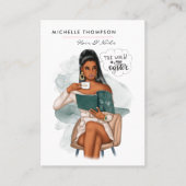 Carte de visite des cheveux et des ongles (Devant)