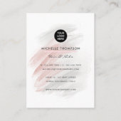 Carte de visite des cheveux et des ongles (Dos)