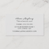 Carte de visite des colibris (Dos)