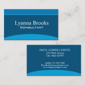 Carte de visite des consultants bleus de la Marine (Devant / Derrière)