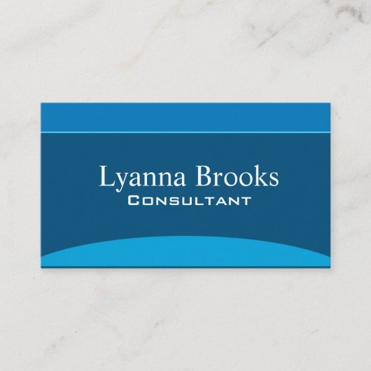 Carte de visite des consultants bleus de la Marine (Devant)