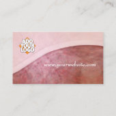 Carte de visite des courbes de Terre (Dos)