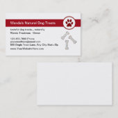 Carte de visite des crapauds (Devant / Derrière)