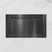 Carte de visite des douanes du monastère (Dos)