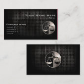 Carte De Visite Des échelles de justice robustes (Devant / Derrière)