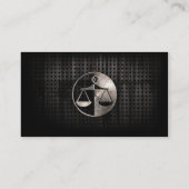 Carte De Visite Des échelles de justice robustes (Dos)