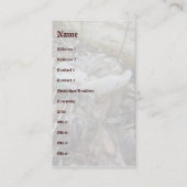 Carte de visite des éléments de coordination du ch (Devant)