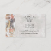 Carte de visite des étoiles Abstraites (Dos)