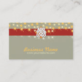 Carte de visite des étoiles de la Magie Party (Dos)