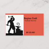 Carte de visite des fabricants de couteaux (Devant)