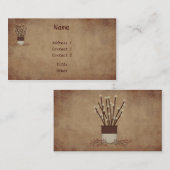 Carte de visite des feux de branche (Devant / Derrière)