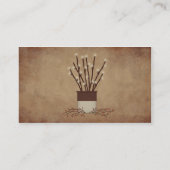 Carte de visite des feux de branche (Dos)