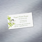 Carte de visite des fleurs de chickadee (In Situ)