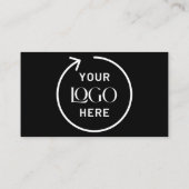 Carte de visite des icônes des médias sociaux mode (Dos)