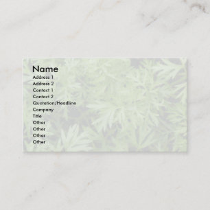 Carte de visite des jardiniers personnalisables Ca