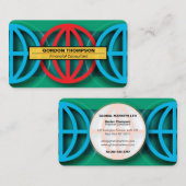 Carte de visite des marchés mondiaux (Devant / Derrière)