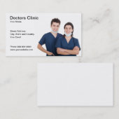 Carte de visite des médecins (Devant / Derrière)