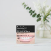 Carte de visite des nominations au bureau des dent (Debout devant)