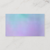 Carte de visite des nuages de bonbons en coton (Dos)