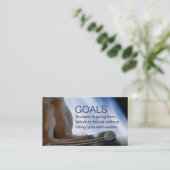 Carte de visite des objectifs (Debout devant)