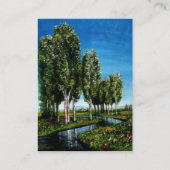 CARTE DE VISITE DES OISEAUX EN TOSCANE (Dos)