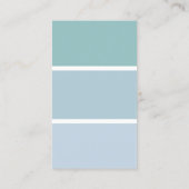 Carte de visite des peintres de maison (Dos)