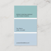 Carte de visite des peintres de maison (Devant)