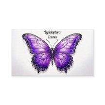 Carte de visite des poignées Amethyst Wings