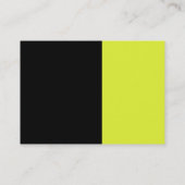 Carte de visite des pommes rouges (Dos)