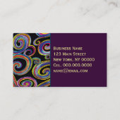 Carte De Visite Des remous super - CHANGEZ la COULEUR (Dos)