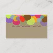 Carte De Visite Des rochers... couleurs vives et belles/arrière -  (Dos)