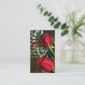 Carte de visite des Roses rouges (Debout devant)