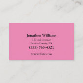 Carte de visite des services d'ajustement de l'arb (Dos)