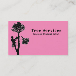 Carte de visite des services d'ajustement de l'arb