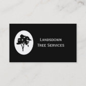 Carte de visite des services d'arborescence person (Dos)