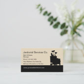 Carte de visite des services de gestion (Debout devant)