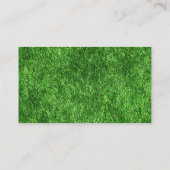 Carte de visite des services de jardin d'entretien (Dos)