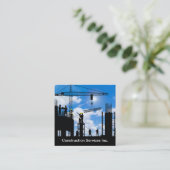 Carte de visite des services de la zone de constru (Debout devant)