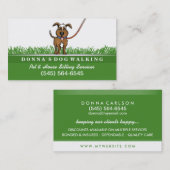 Carte de visite des services de marche et de pose (Devant / Derrière)