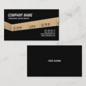 Carte de visite des services de messagerie (Devant / Derrière)