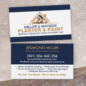 Carte de visite des services de plastification et 