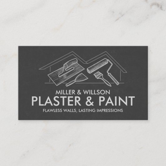 Carte de visite des services de plastification et  (Devant)