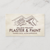 Carte de visite des services de plastification et  (Devant)