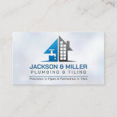 Carte de visite des services de plomberie et de ca (Devant)