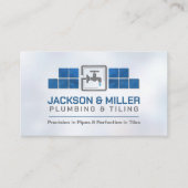 Carte de visite des services de plomberie et de ca (Devant)