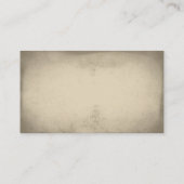 Carte de visite des services de remise en état des (Dos)