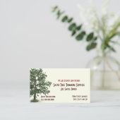 Carte de visite des services de remise en état des (Debout devant)